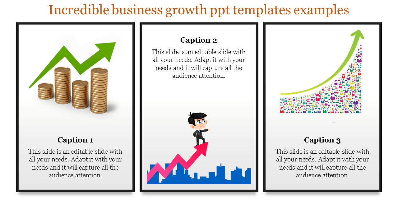 Stunning Business Growth PPT Templates Presentation